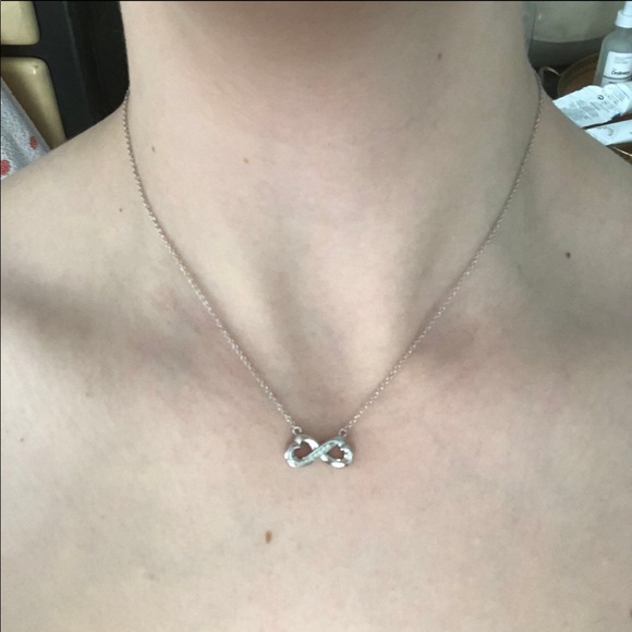 Infinity Heart Necklace - Picture 2 of 3